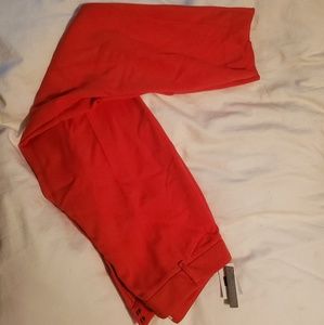 Red/ orange cropped pant